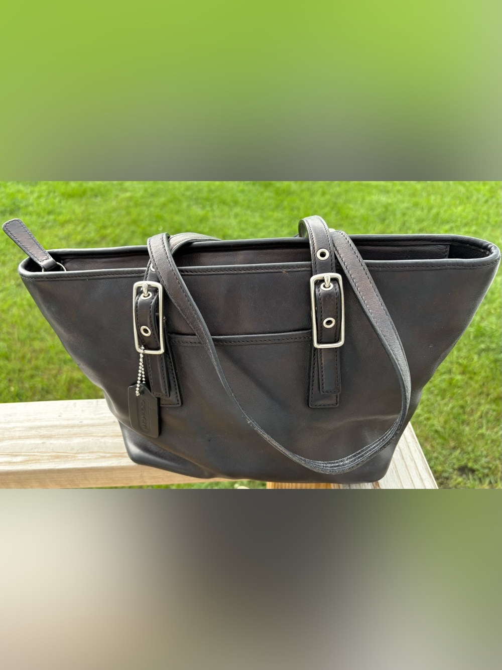 Vintage Coach Market Tote